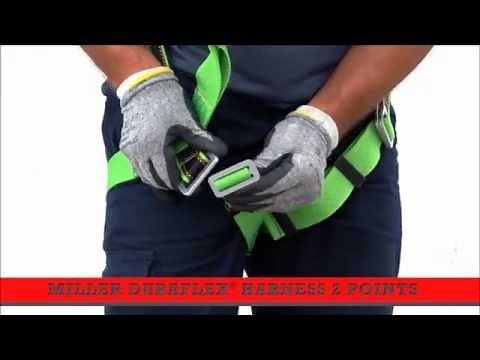How to Put on a Safety Harness - 2 Point - Working at Height