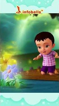 আকাশ ঝিরে মেঘ কোরেছে Akash Ghire megh koreche | Bengali Rhymes & Bangla Kids Songs | Infobells