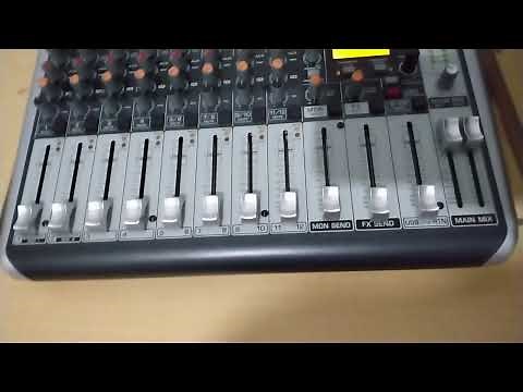 Behringer Xenyx QX1222USB Mixer Overview