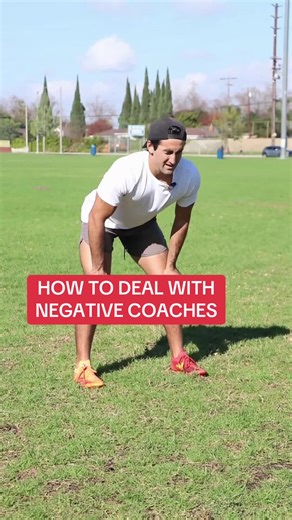 HOW TO DEAL WITH NEGATIVE COACHES #football #foryou #fyp | football