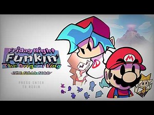 You need to play this DEMO, Friday Night Funkin: The Origami King the final fold DEMO, (FnF MOD)