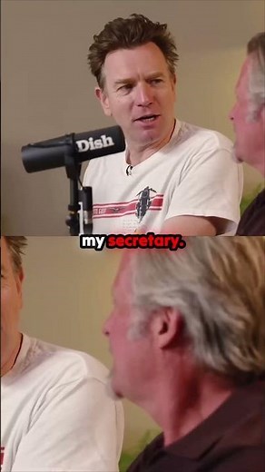 Ewan McGregor's first impression on Charley Boorman? Pushing him against a wall with a PLUME! 🤯 ...