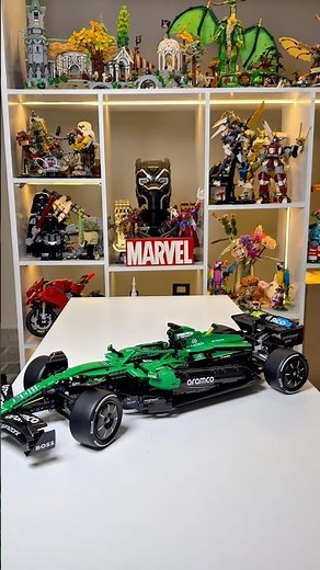 LEGO Technic Aston Martin Aramco AMR25 F1 Car Speed Build! #rlfm #42240 #lego #f1