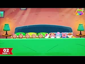 Ten in the Bed | Nursery Rhymes | Animals Song | Kids Song | Little Finger Rhymes