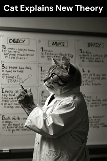 What A.I. Thinks Cat Scientists Look Like 👀 (doodle droid 261) #aiart