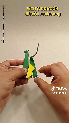 Tutorial de Dragón de Papel en Origami