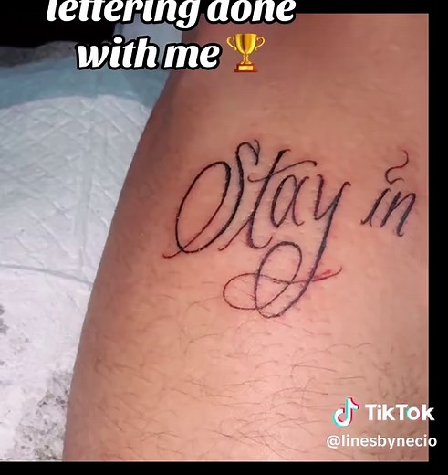IG: Linesbynecio #fyp #tattoo #tattoolettering #lasvegastattooartist #CapCut