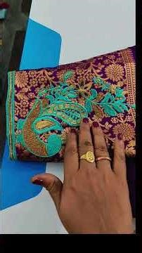 computer work blouse stitching by santhoshi always welcome to my shap anytime open 👐👐