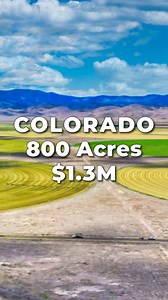 800 Acres of COLORADO LAND for SALE. This Property Features:Rocky Mountain Views, Power, County Road Frontage, Water Well with Center Pivot Irrigation System, Barn / Workshop, Loafing Shed, Hay Barn, Mobile Home. This Colorado Farm & Ranch has a Per Acre Price of $1,625 x 800 Acres = $1,300,000. View Property Images, Maps & Details at: LANDIO.com LANDIO ID: CO_Saguache_00008 Colorado | 800 Acres /- | $1,300,000 This Property is Listed with Colorado Real Estate Broker Danny Shuford of Western Lif