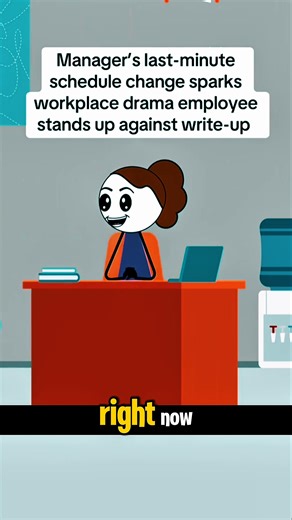36K views · 646 reactions | Manager's last-minute schedule change sparks workplace drama employee stands up against write-up #work #jobs #fouryou #officelife #worklife #usa #vacation | Joei Relaxation | Facebook