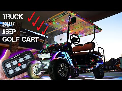 Golf Cart The Best Way to Power 12 Volt Accessories / How to install Voltage Reducer 48v 36v to 12v