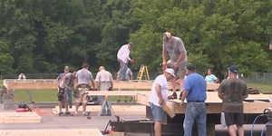 Trinity Assembly of God helps build tiny homes for young men aging out of foster care