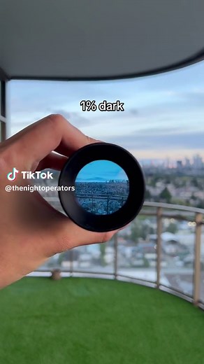 Military Night Vision Goggles Testing in Different Darkness Levels