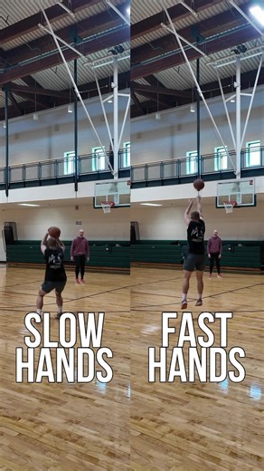 Mike Dunn on Instagram: "Quicker hands for quicker shots. To shoot quicker….prepare quicker! TGIAM! I make shooting simple, follow me :) #basketball"