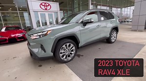 Featured here is a 2023 TOYOTA Rav4 XLE Premium in Lunar Rock with Ash SofTex interior, includes XLE Premium Grade Advanced Technology Package, XLE Premium Grade Weather Package, 10.5-In. Toyota Audio Multimedia And 11-Speaker JBL® Premium Audio What's New for 2023 TOYOTA Rav4: New Hybrid Woodland Edition New Toyota Audio Multimedia system Wireless Apple CarPlay®1 and Android Auto™ compatibility Toyota Safety Sense™ 2.5 Available 11-speaker JBL®4 Premium Audio including subwoofer and amplifier W