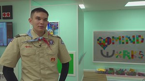 Teen transforms Buna library floor into modern STEM lab for Eagle Scout service project