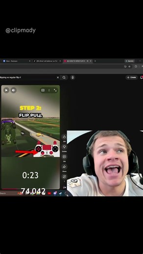 jynxzi watches a speed flip tutorial (he quit before trying 😭) #jynxzi #speed #tutorial #streamer