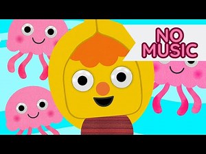 Noodle & Pals - The Jellyfish Song - [No Music]