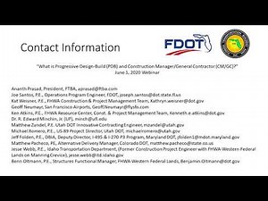 PDB Progressive Design Build Webinar Closing