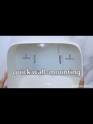 Hand Towel Dispenser ABS White Wall Mount Tissue DispenserADS826A