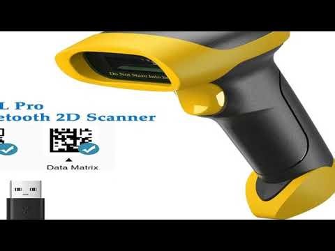 NETUM L8BLPro Blueooth Wireless 2D Barcode Scanner QR Barcode Reader PDF417 Automatic Sensing for