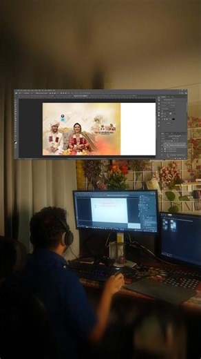 Wedding Album Template Design in Photoshop #weddingalbumdesign #weddingalbum