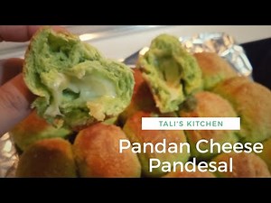 PANDAN CHEESE PANDESAL | HOW TO MAKE PANDAN CHEESE PANDESAL