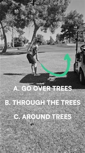 Where all our scratch golfers at? What would you have done in this scenario? COMMENT below. #golf