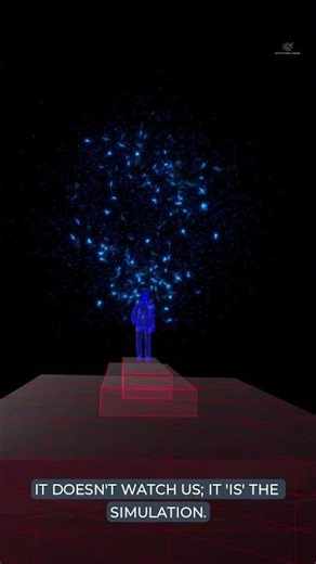 the cosmic handshake moment explained #simulation #theory