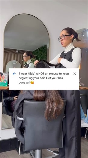 In 2026 we’re booking an appointment @malayagehair & putting ourselves first! ESPECIALLY if you wear hijab! Just because you cover doesnt mean you cant make an effort for yourself! Did you know that some women who wear hijab are significantly unhappier with the way they feel about themselves because they dont feel as pretty with their hijab on & feel even worse without it, because they dont know what to do with their hair? If this sounds like you… firstly you are beautiful WITH AND WITHOUT your 