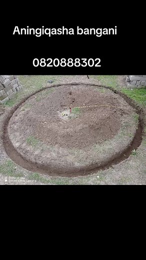 Building a Circular Concrete Structure Outdoors