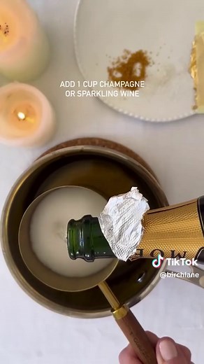 ✨ Champagne Jello Shots ✨ Just 10 minutes of prep for a sparkling NYE. Head to the link in our bio for countdown hosting essentials. Ingredients: 1 cup lemonade 3 tablespoons unflavored gelatin powder 2 tablespoons lemon juice 1/4 cup vodka 1/4 cup sugar 1 cup champagne or sparkling wine Sprinkles and gold leaf for garnish, optional Directions: 1. Add lemonade and gelatin powder to a saucepan and let it bloom for 5 minutes. 2. Heat over medium heat until warm. 3. Stir in lemon juice, vodka, and