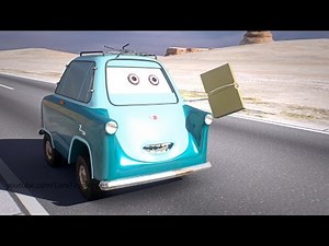 PROFESSOR Z Disney Pixar Cars Toys Movies Sarge & Guido | Super Villain Chase Race EPISODE 4