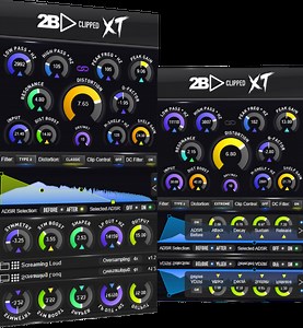 2B Clipped XT Distortion Plug-in updated to v1.2