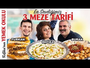En Sevdiğimiz 3 Mezeyi Oyladık! |Muhammara, Mütebbel, Mantar Kokoreç Nasıl Yapılır? | Meze Tarifi