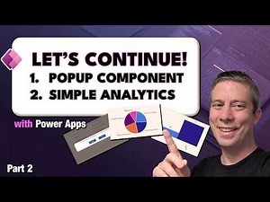 Creating Component Popouts and Custom Analytics with Inventory Power App
