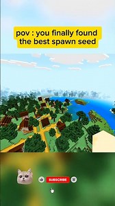 Minecraft best spot village seed 😱 1.21.+ (bedrock & java ) #minecraft #tutorial #minecraftshorts ..