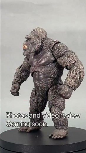 Exquisite Basic Kong 2021 by Hiya Toys. #godzillavskong #kong #hiyatoys #godzilla #kong2021