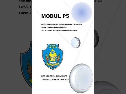 MODUL PROJEK P5 TEMA KEBHINEKAAN GLOBAL 1