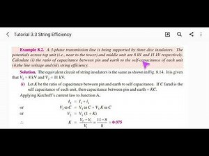 KTU - MODULE 3 - TUTORIAL 3 - POWER GENERATION, TRANSMISSION & PROTECTION