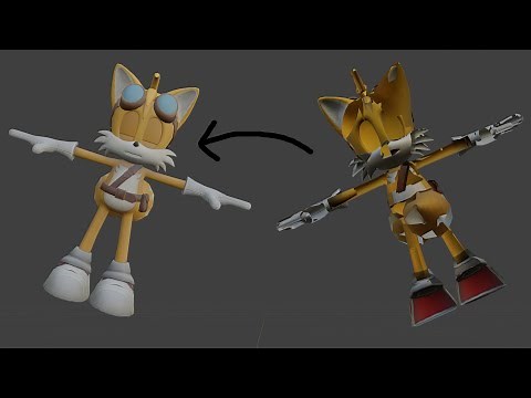 How to fix FBX files in blender