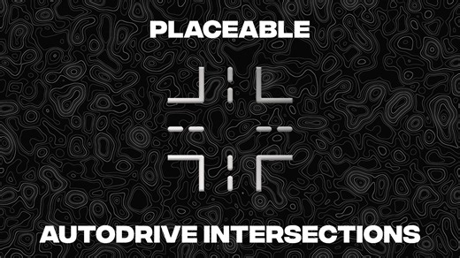 AutoDrive XT Intersection FS25 - KingMods