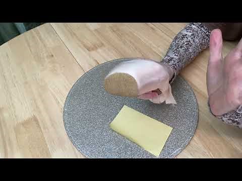 Attaching Suede Tips to Pointe Shoes