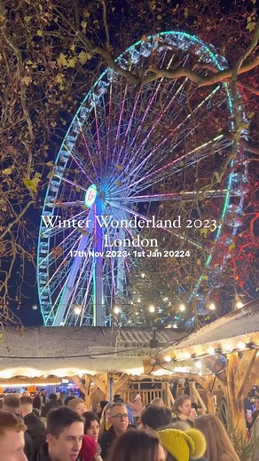 Exciting Winter Wonderland 2023 Returns to London in Hyde Park