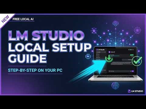 LMStudio Setup Local AI - LLM API - Vibe Coding