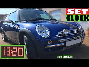 Comment régler l'horloge du Mini ?