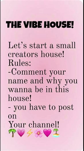 Comment down below your application! 🌴💗🌸⚡️🩷🏝️