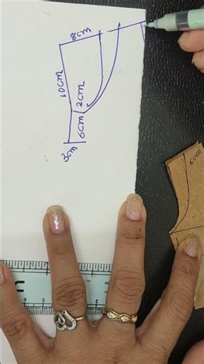 Collar Pattern Drafting Step by Step | Perfect Neckline Shaping ✂️