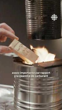 Un réchaud « low-tech » pour des personnes en situation d’itinérance