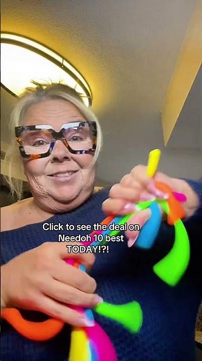 Bring fun to your day with a 10-pack of NeeDoh sensory squish toys
